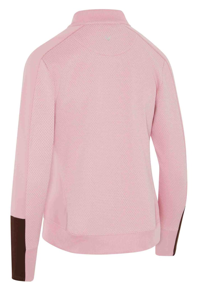 Callaway Heathered Fleece sweat-shirt femme, pink nectar