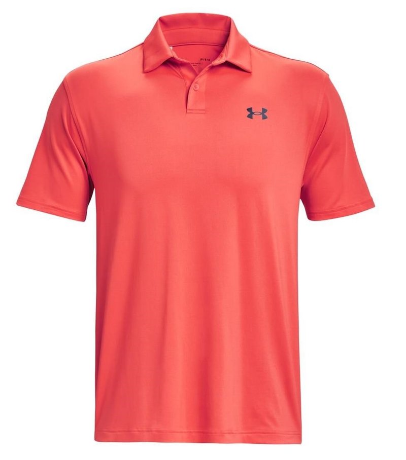 Under Armour T2G polo homme, venom red