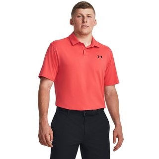 Under Armour T2G polo homme, venom red