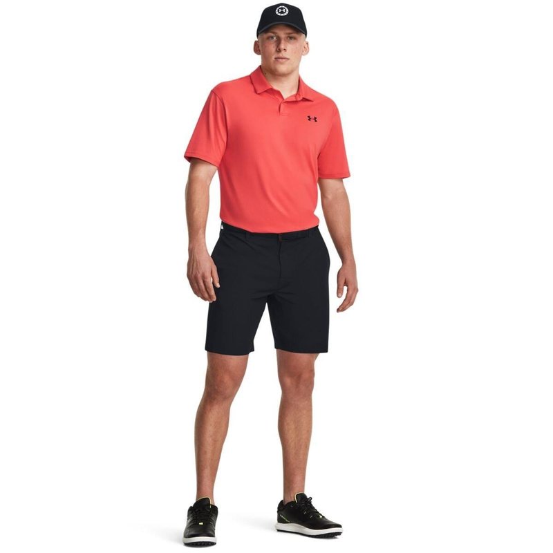 Under Armour T2G polo homme, venom red