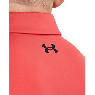 Under Armour T2G polo homme, venom red