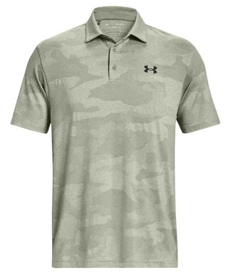 Under Armour Playoff Camo Jacquard polo homme, grove green