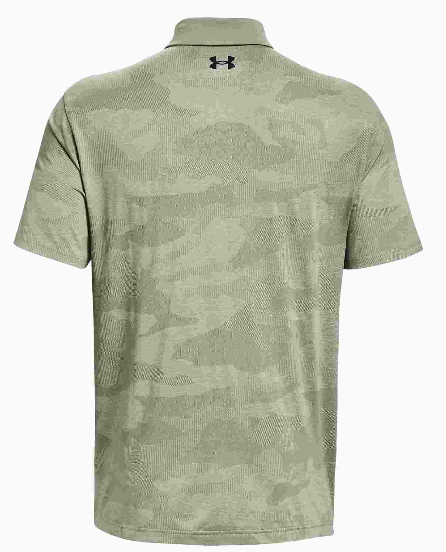 Under Armour Playoff Camo Jacquard polo homme, grove green