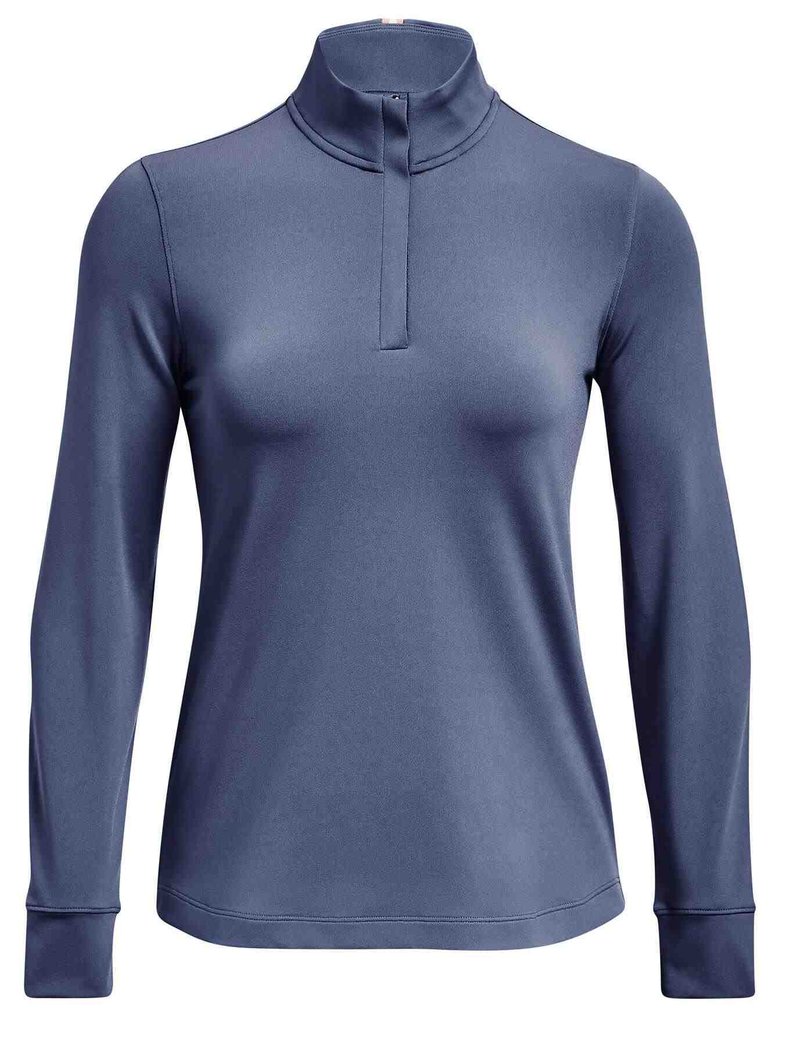 Under Armour Playoff 1/4 Zip sweat-shirt femme, hushed blue