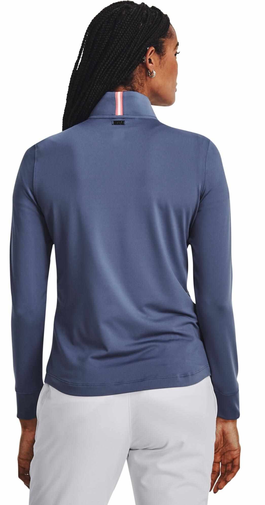 Under Armour Playoff 1/4 Zip sweat-shirt femme, hushed blue