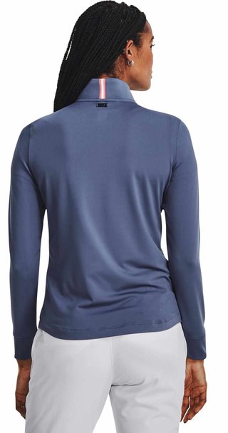 Under Armour Playoff 1/4 Zip sweat-shirt femme, hushed blue
