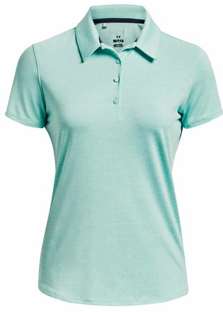 Under Armour Zinger Playoff polo femme, neo turquoise