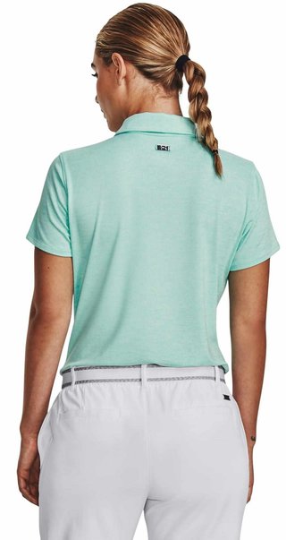 Under Armour Zinger Playoff polo femme, neo turquoise