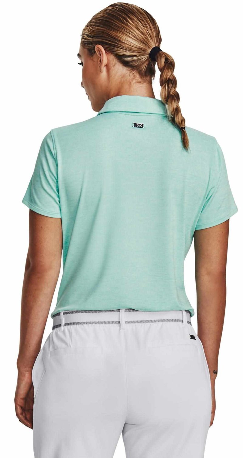 Under Armour Zinger Playoff polo femme, neo turquoise