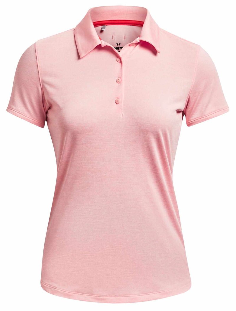 Under Armour Zinger Playoff polo femme, pink fizz