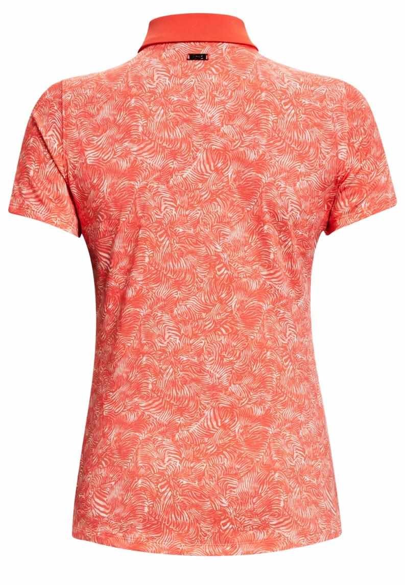 Under Armour Playoff polo femme, venom red/beta