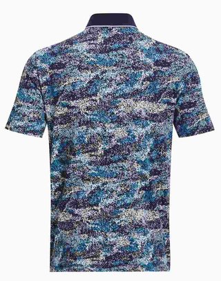 Under Armour Iso-Chill Edge polo homme, midnight navy/blizzard