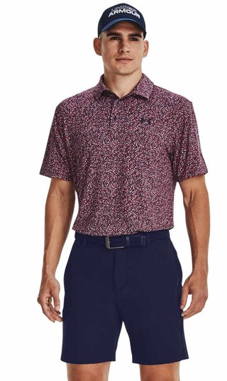 Under Armour Playoff 3.0 Printed polo homme, navy