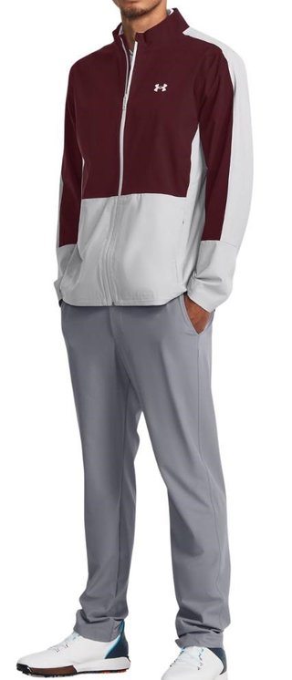 Under Armour Stormproof 3.0 veste homme, dark maroon/mod gray