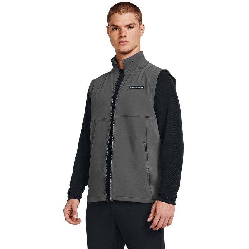 Under Armour Storm Daytona gilet homme, castelrock/white