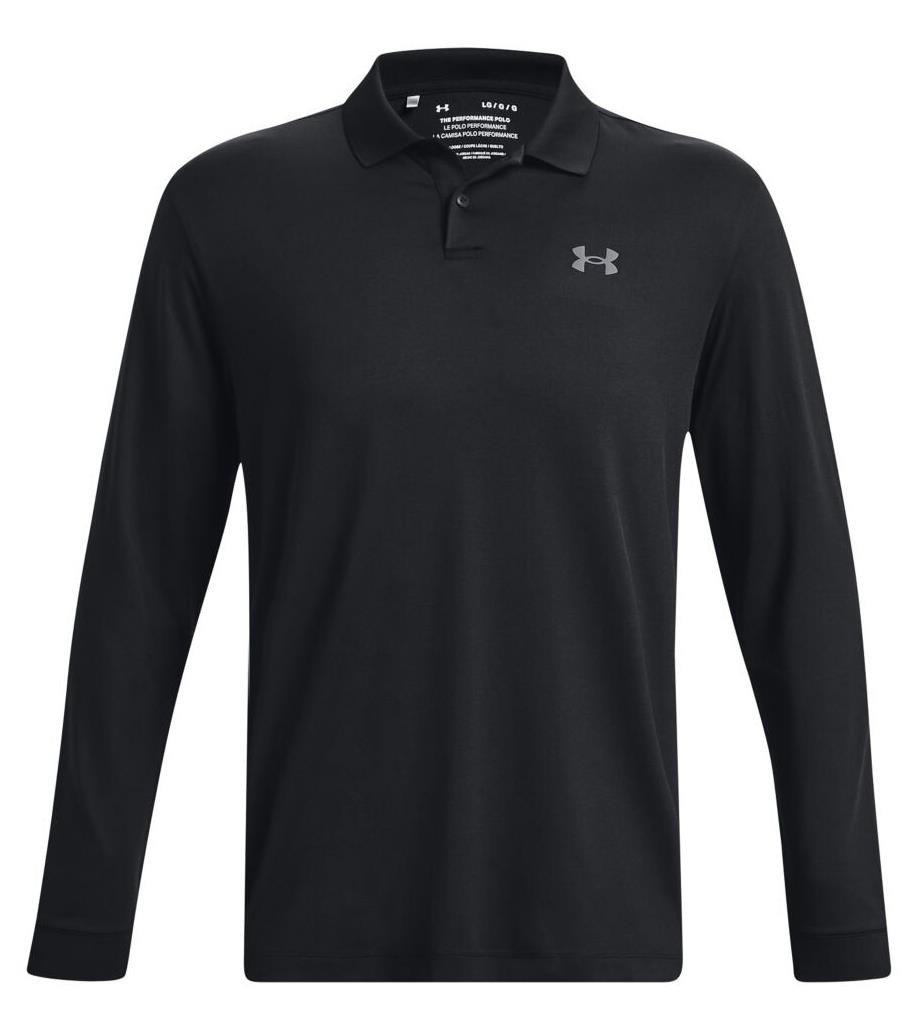 Under Armour Performance 3.0 t-shirt manches longues homme, noir
