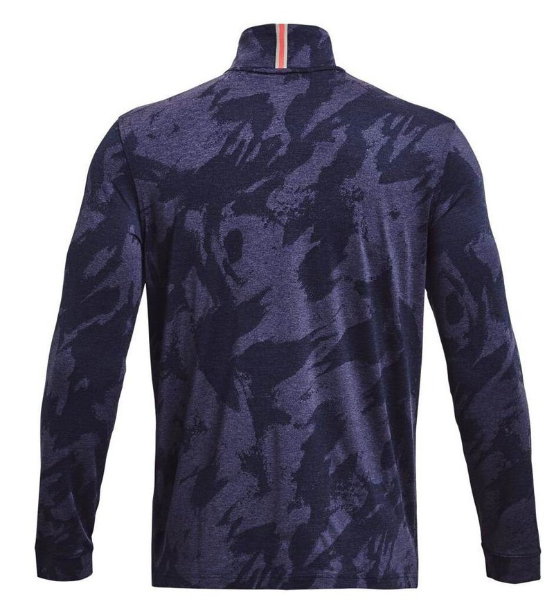Under Armour Playoff Jacquard 1/4 Zip sweat homme, navy