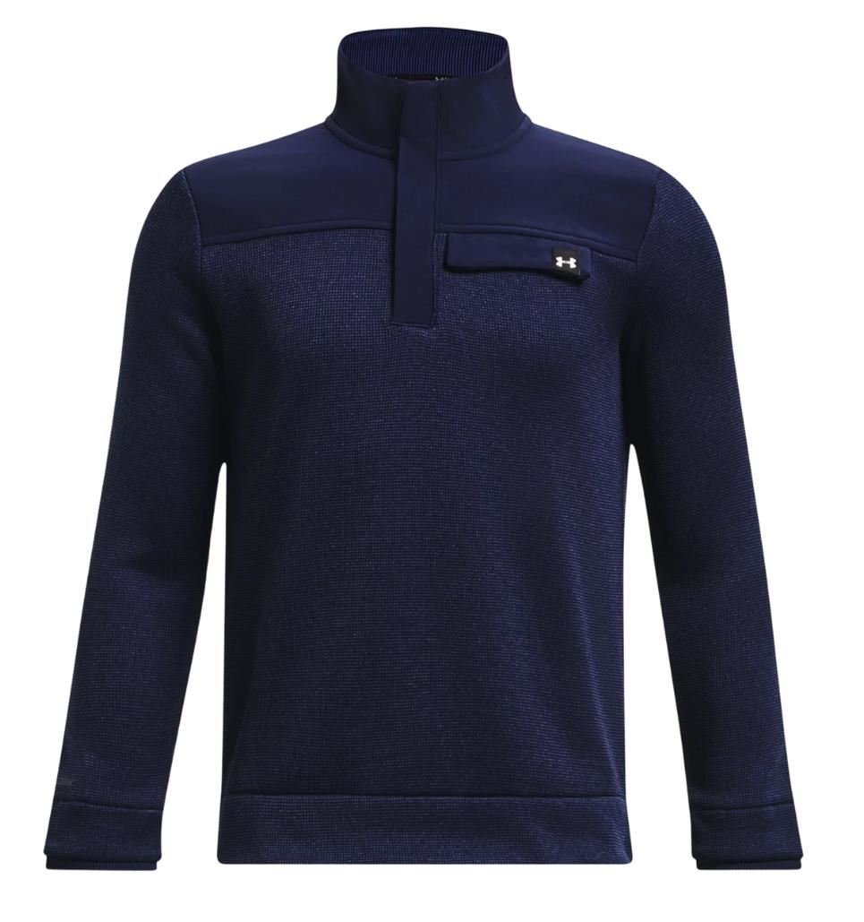 Under Armour Sweaterfleece 1/2 Zip sweat junior, navy