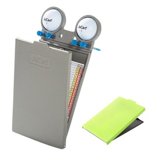 JuCad GRP porte-carte de score, titane/vert