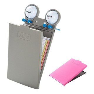JuCad GRP porte-carte de score, titane/rose
