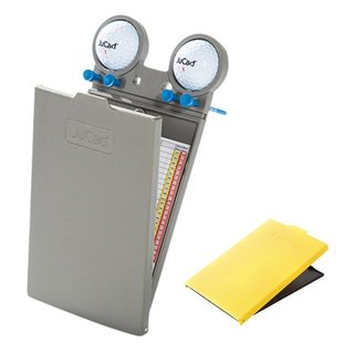 JuCad GRP porte-carte de score, titane/jaune