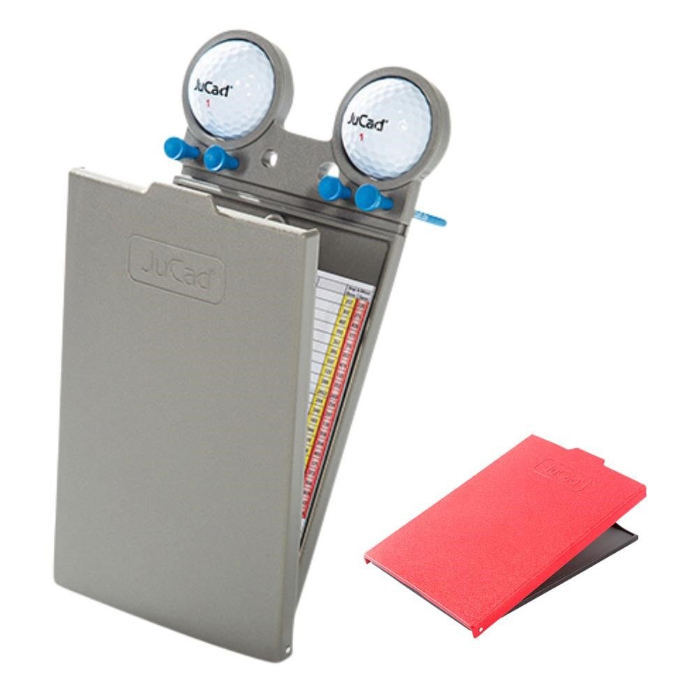 JuCad GRP porte-carte de score, titane/rouge