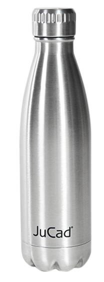 JuCad JuCad Stainless Steel Insulated Bottle, argent