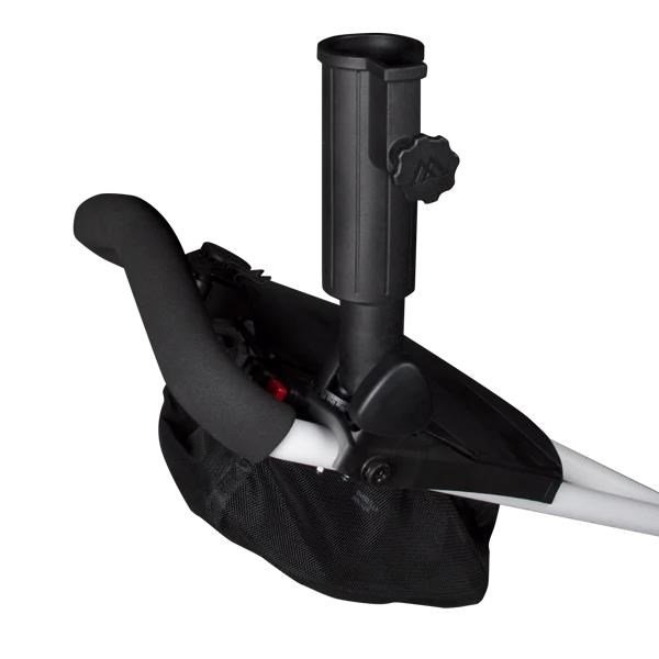 Big Max Rainstar Quick Fix (QF) porte-parapluie oversize pour chariot, noir