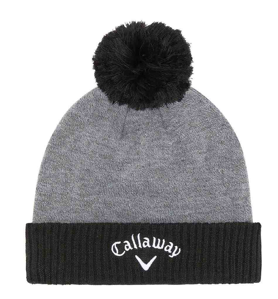 Callaway Pom bonnet homme, gris/noir