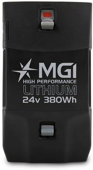 MGI AI Navigator GPS+ chariot électrique, noir