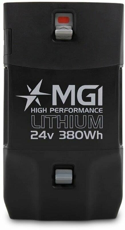 MGI AI Navigator GPS+ chariot électrique, noir