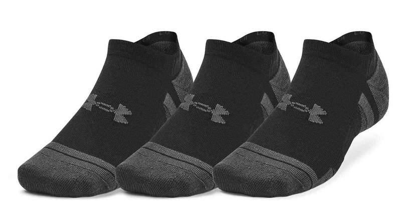 Under Armour Performance Tech chaussettes unisexe (3 paires), noires