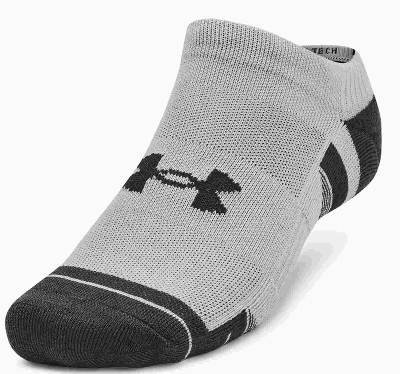 Under Armour Performance Tech chaussettes unisexe (3 paires), mod gray
