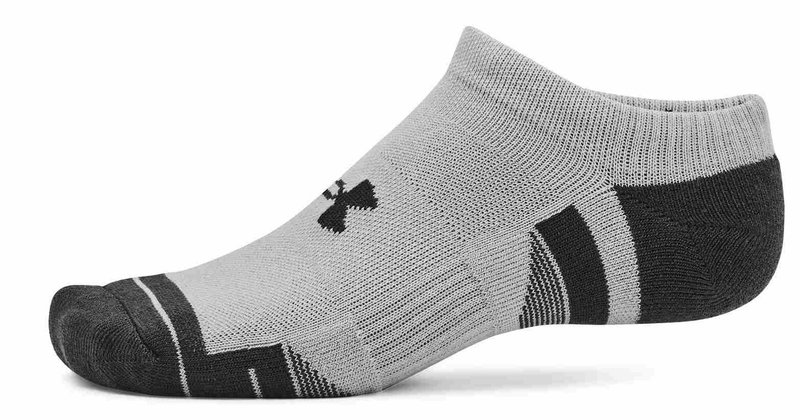 Under Armour Performance Tech chaussettes unisexe (3 paires), mod gray