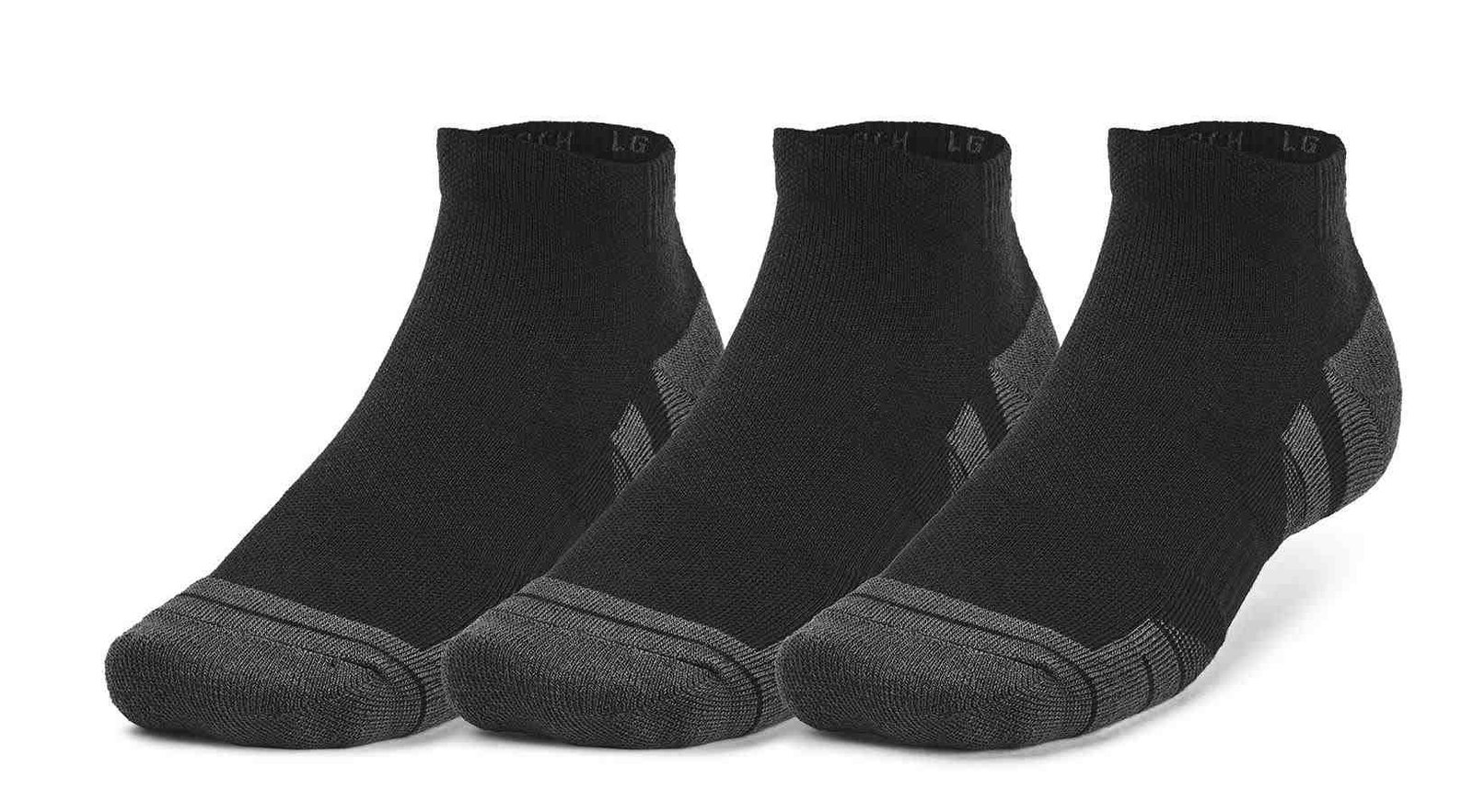 Under Armour Performance Tech chaussettes unisexe (3 paires), noires
