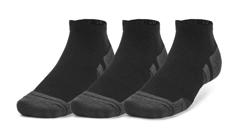 Under Armour Performance Tech chaussettes unisexe (3 paires), noires