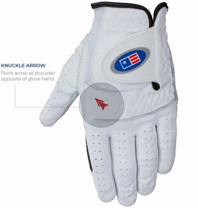 U.S. Kids Golf Golfer GG4 gant junior, blanc