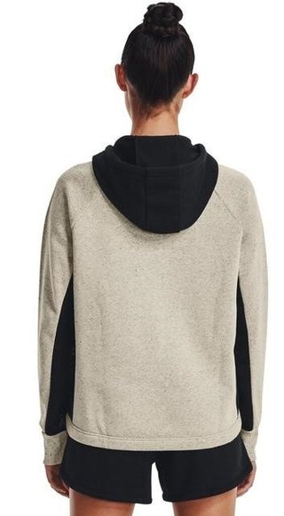Under Armour Rival + FZ Hoodie sweat-shirt femme, marron