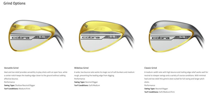 Cobra SNAKEBITE Silver Versatile wedge homme, acier