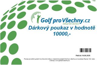Chèque cadeau d'une valeur de 10000,-