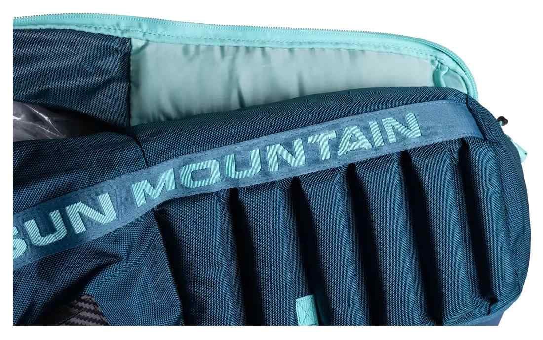 Sun Mountain Kube housse de voyage, bleu/spruce/waterfall
