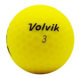 Volvik VIMAT balles de golf, jaune mat