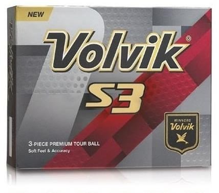 Volvik S3 balles de golf, orange
