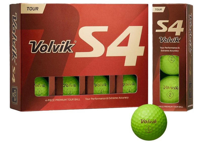 Volvik S4 balles de golf, vertes