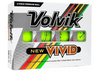 Volvik VIVID balles de golf, vertes