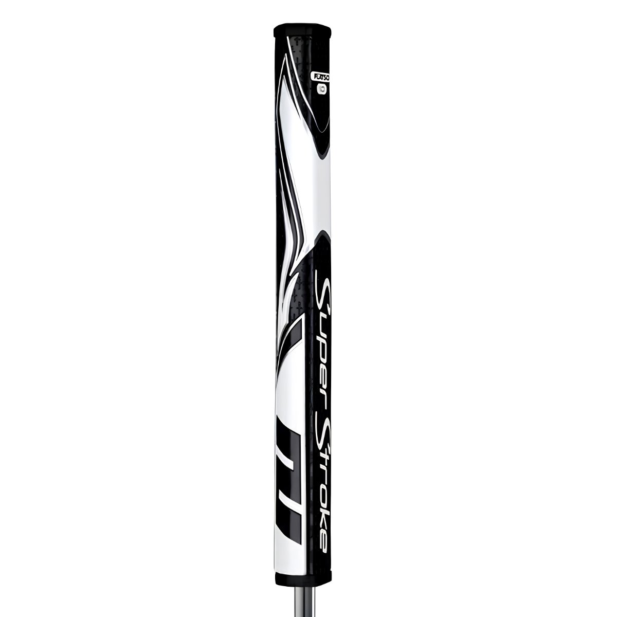 SuperStroke Zenergy Flatso 1.0 grip de putter, noir/blanc