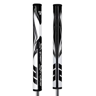 SuperStroke Zenergy Flatso 1.0 grip de putter, noir/blanc