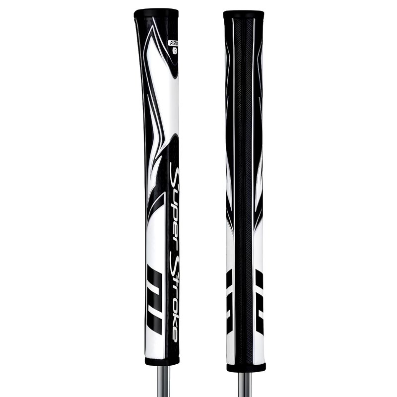 Super Stroke SuperStroke Zenergy Pistol GT 1.0 grip de putter, noir/blanc