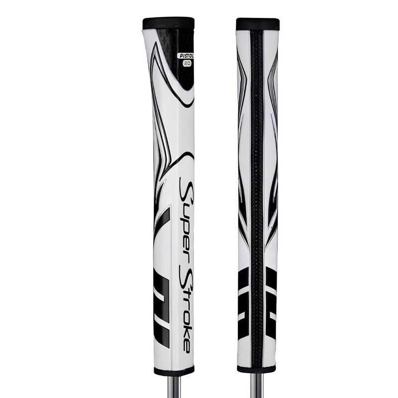 Super Stroke SuperStroke Zenergy Pistol GT 2.0 grip de putter, blanc/noir