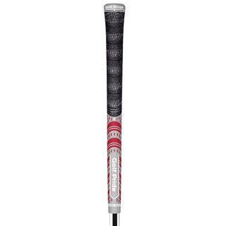 Golf Pride MCC Teams grip (.60 RND), MIDSIZE, gris/rouge